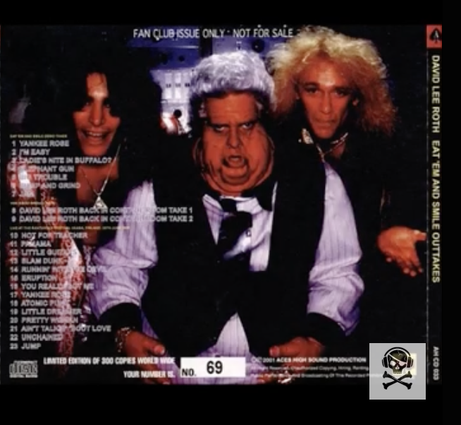 'Eat 'Em And Smile Outtakes' back